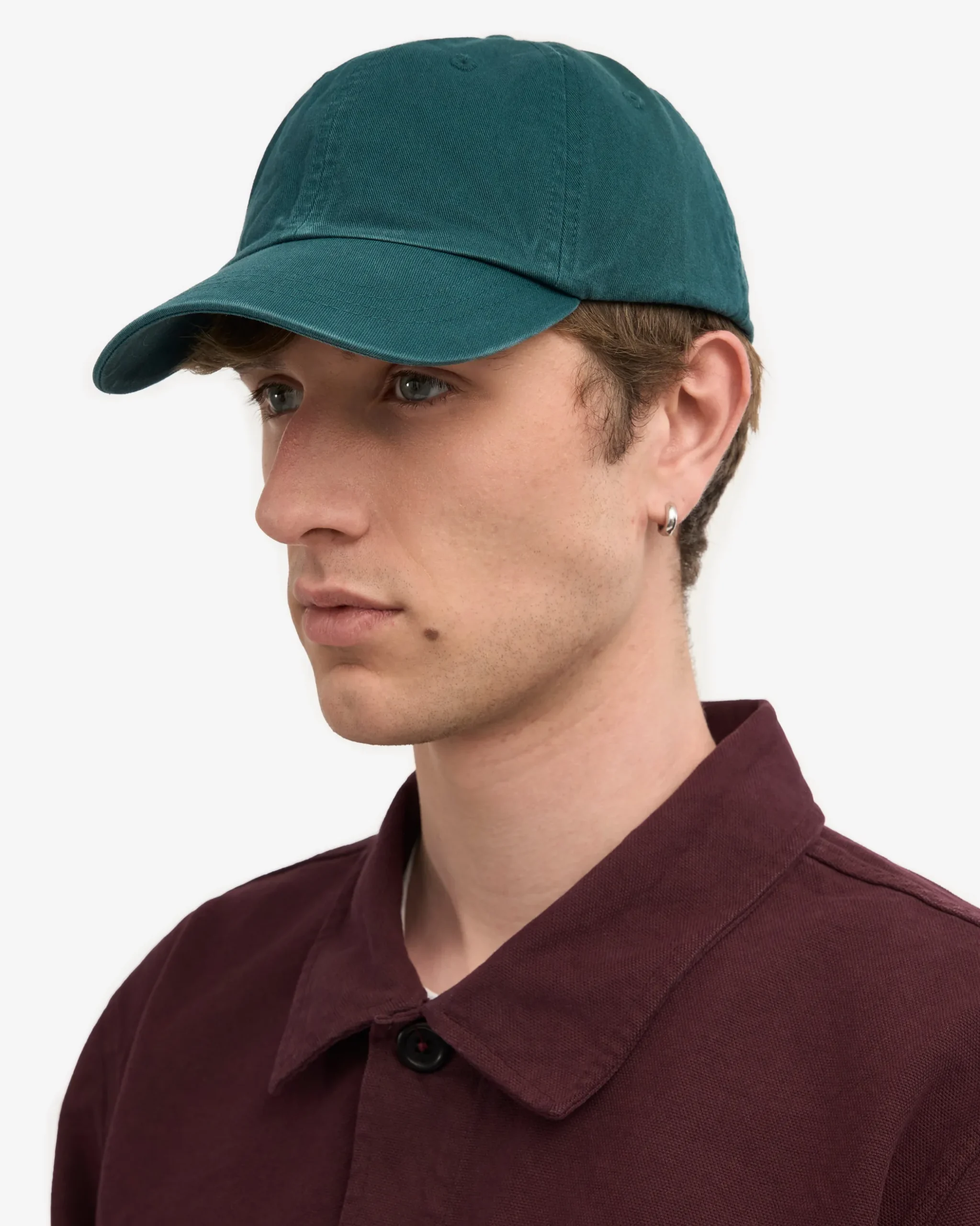 Organic Cotton Cap - Ocean Green