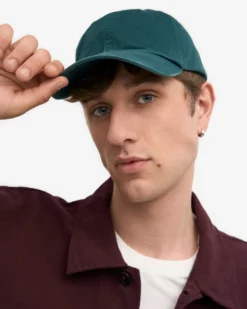 Organic Cotton Cap - Ocean Green
