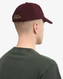 Organic Cotton Cap - Oxblood Red