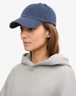 Organic Cotton Cap - Petrol Blue