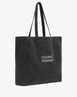 Organic Cotton Tote Bag - Faded Black