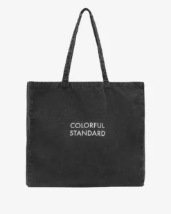 Organic Cotton Tote Bag - Faded Black