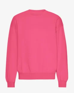 Organic Oversized Crew - Bubblegum Pink