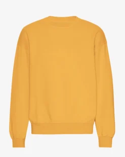 Organic Oversized Crew - Burned Yellow