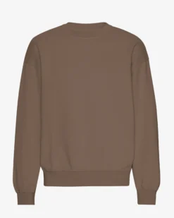 Organic Oversized Crew - Cedar Brown