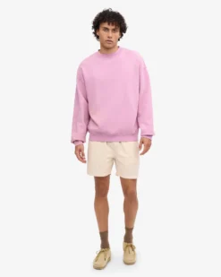 Organic Oversized Crew - Cherry Blossom