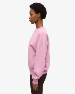 Organic Oversized Crew - Cherry Blossom