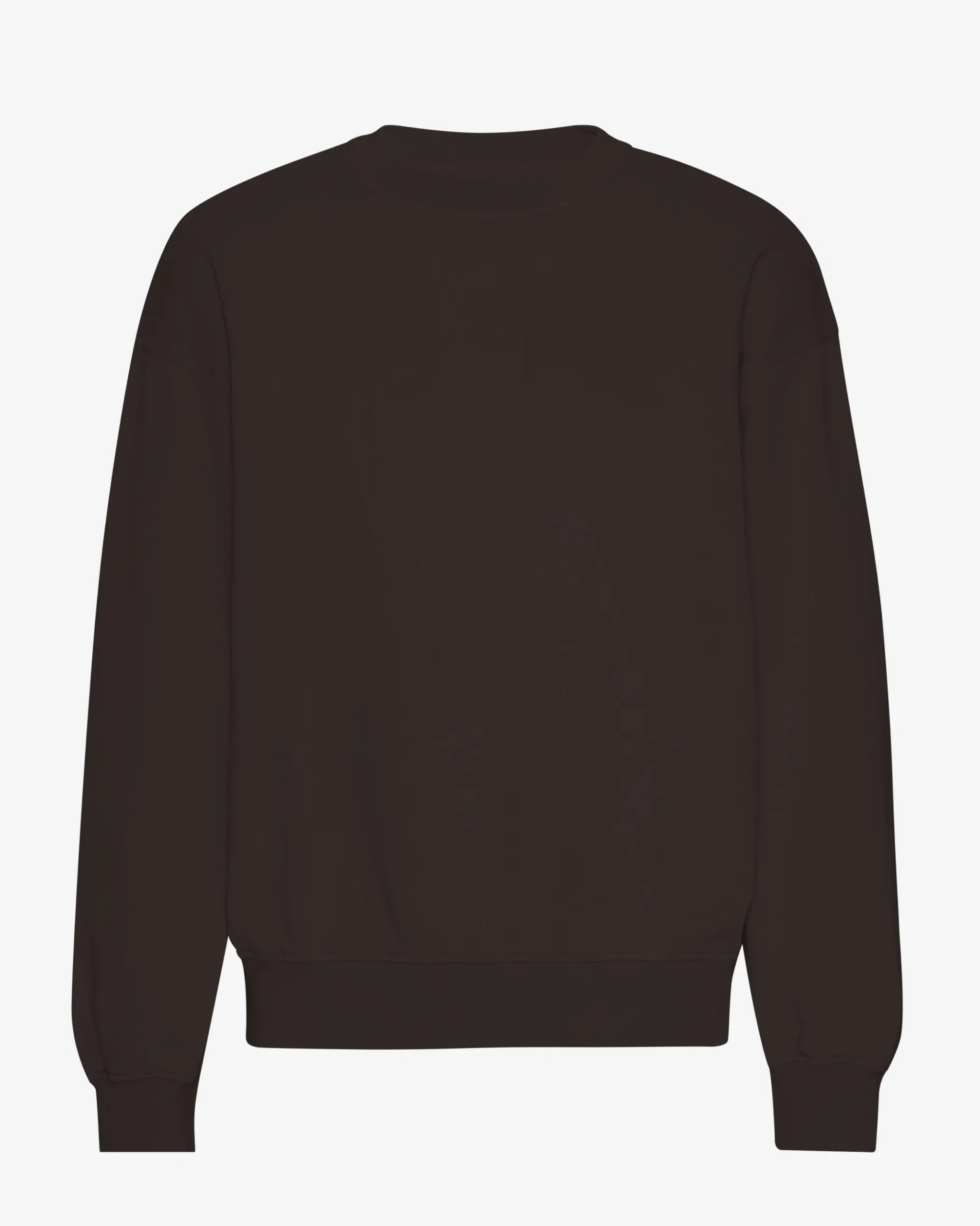 Organic Oversized Crew - Coffee Brown
