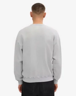 Organic Oversized Crew - Faded Grey