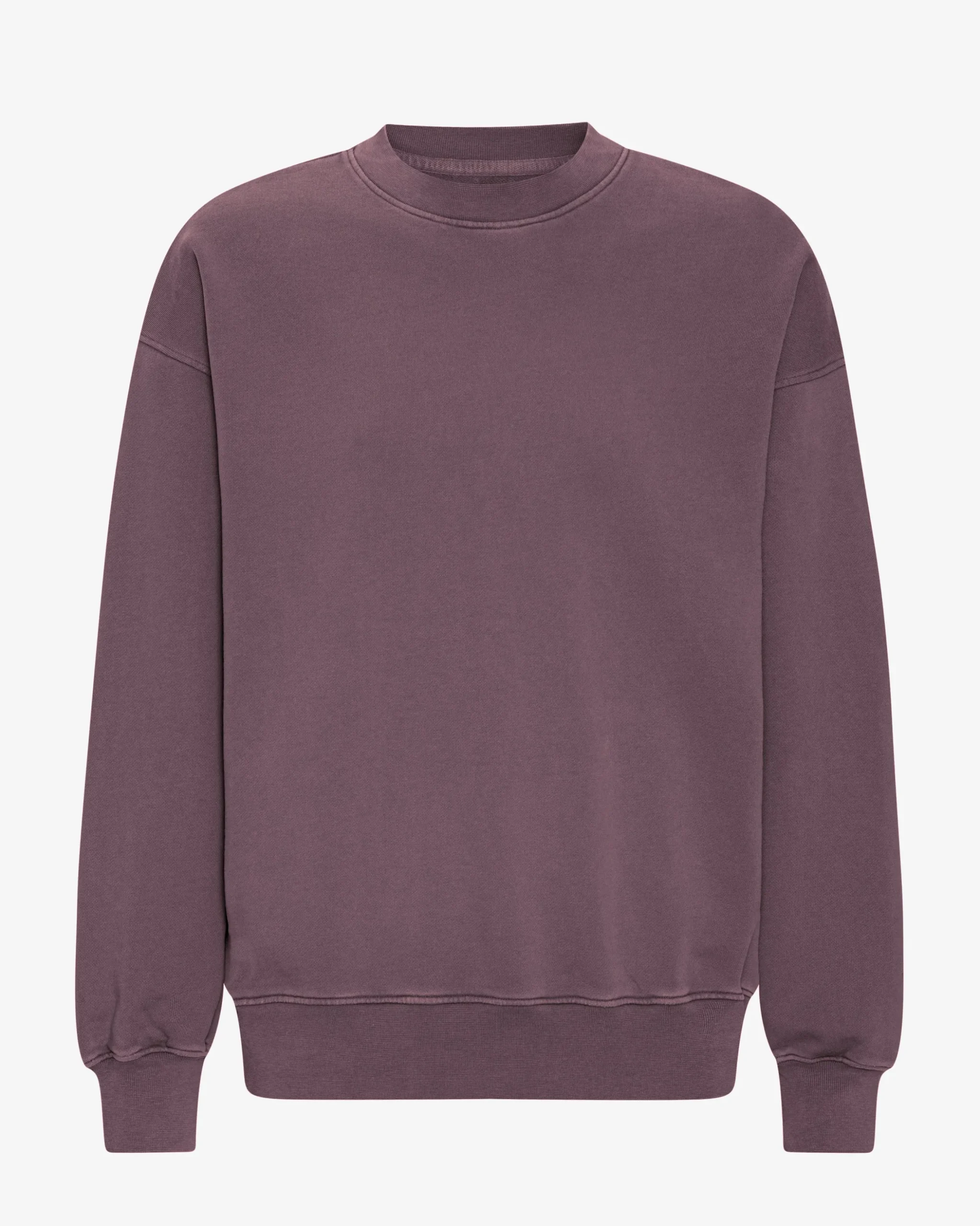 Organic Oversized Crew - Faded Grape