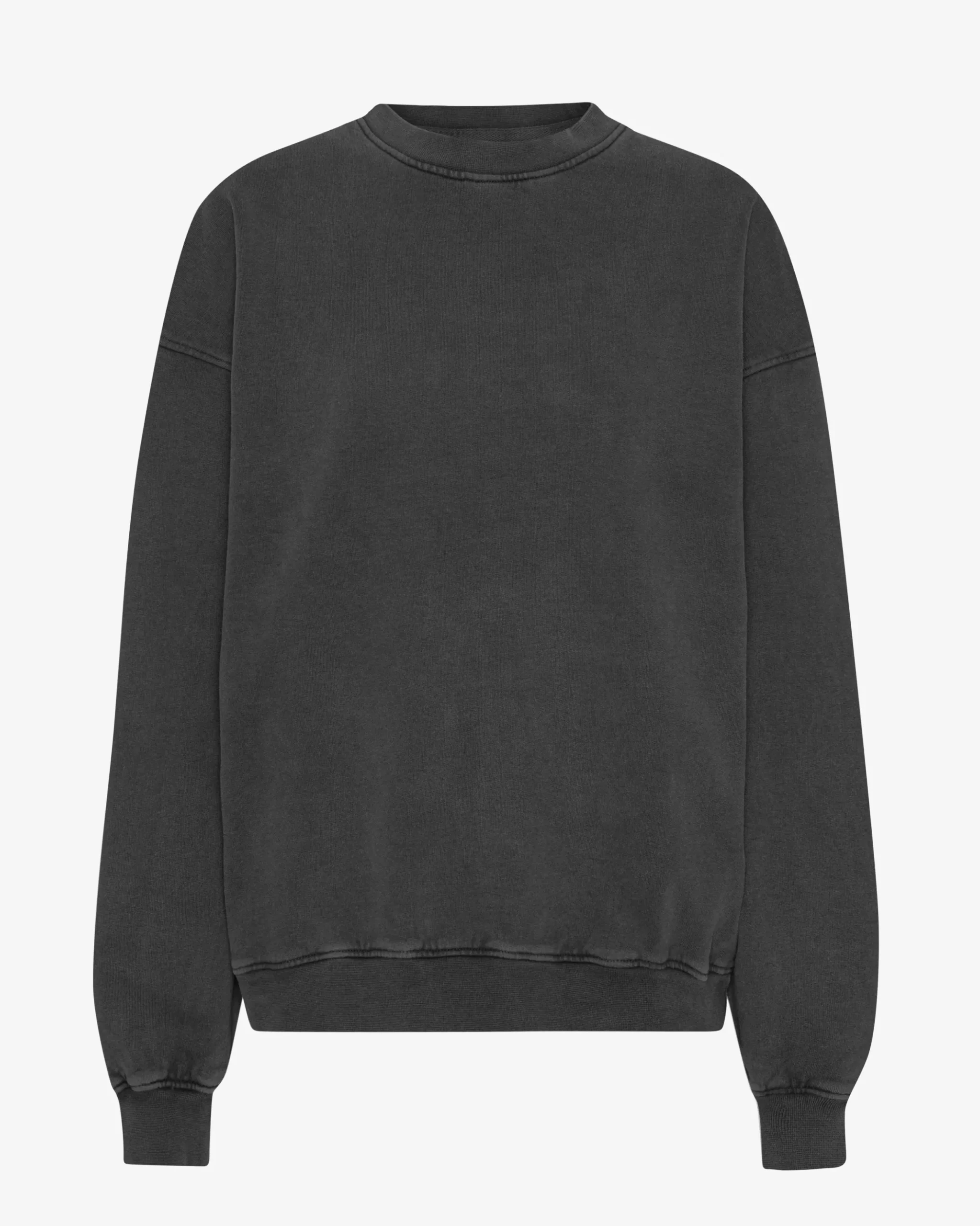 Organic Oversized Crew - Faded Black
