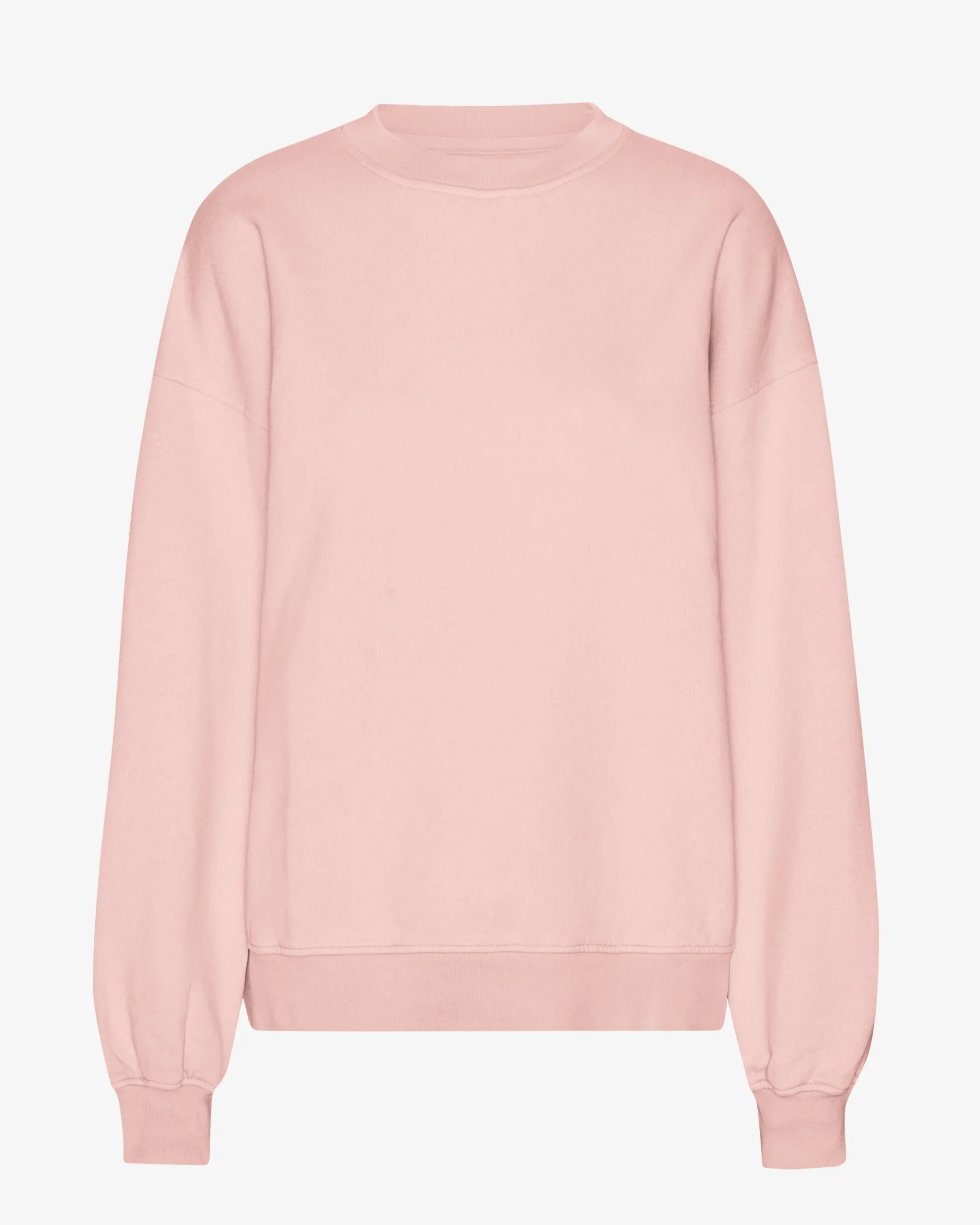 Organic Oversized Crew - Faded Pink