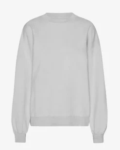 Organic Oversized Crew - Faded Grey