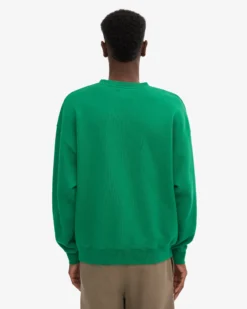 Organic Oversized Crew - Kelly Green