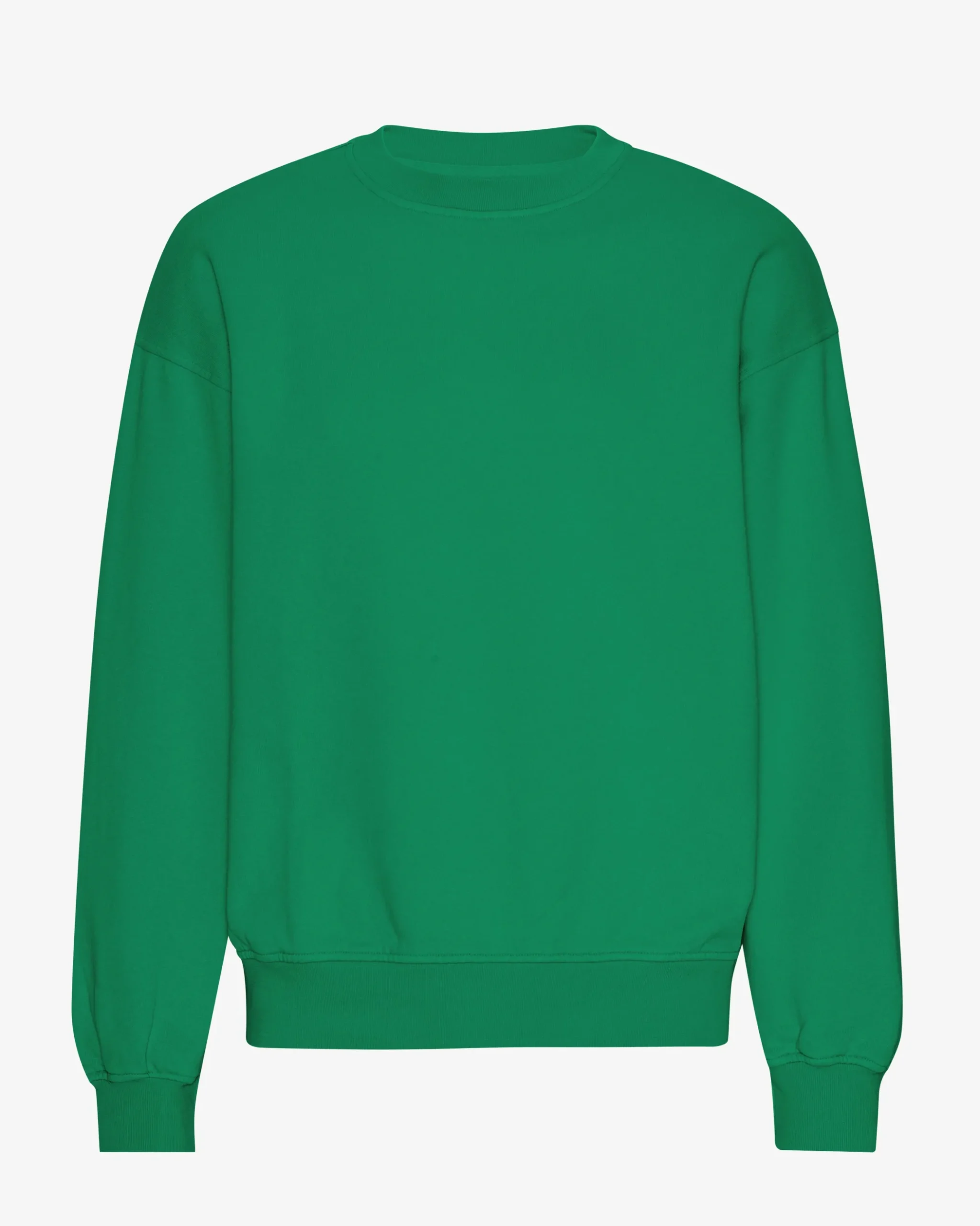 Organic Oversized Crew - Kelly Green