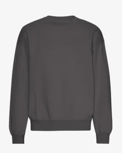 Organic Oversized Crew - Lava Grey
