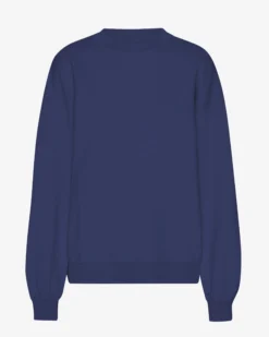 Organic Oversized Crew - Marine Blue
