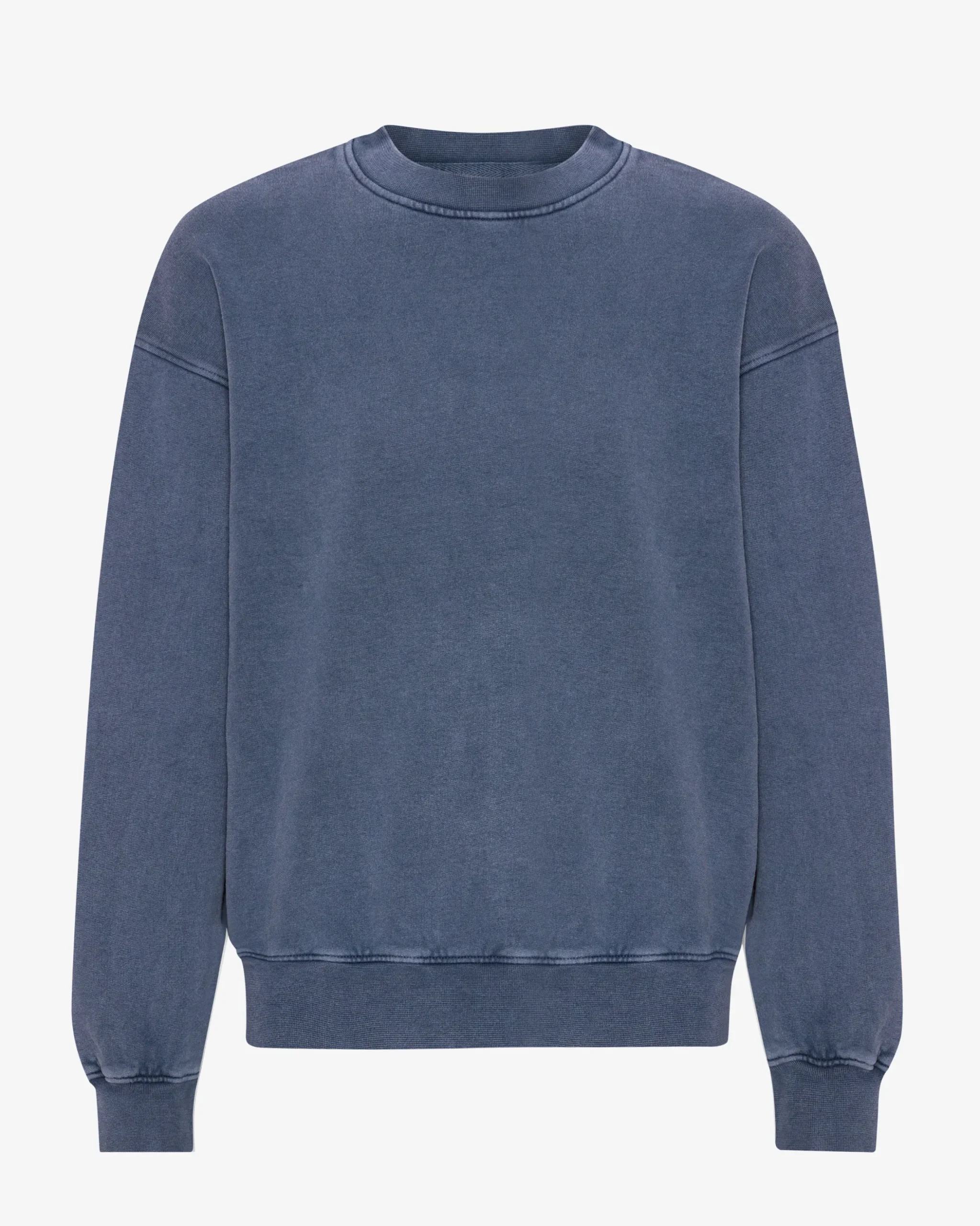 Organic Oversized Crew - Neptune Blue