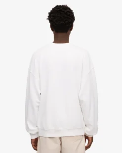 Organic Oversized Crew - Optical White