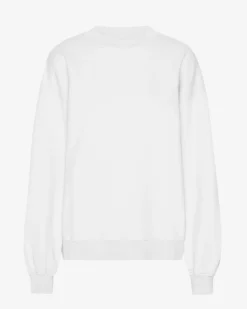 Organic Oversized Crew - Optical White