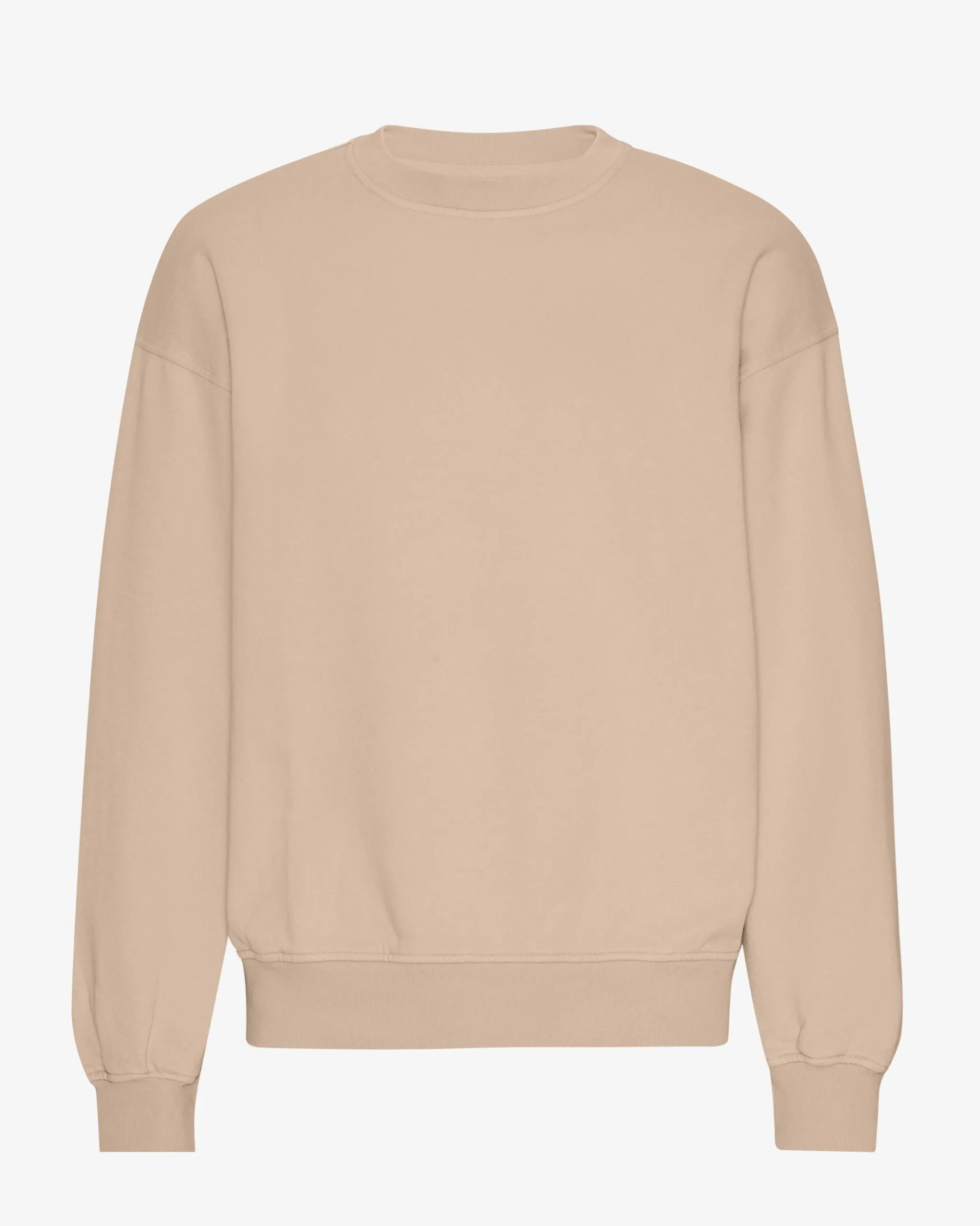Organic Oversized Crew - Oyster Grey
