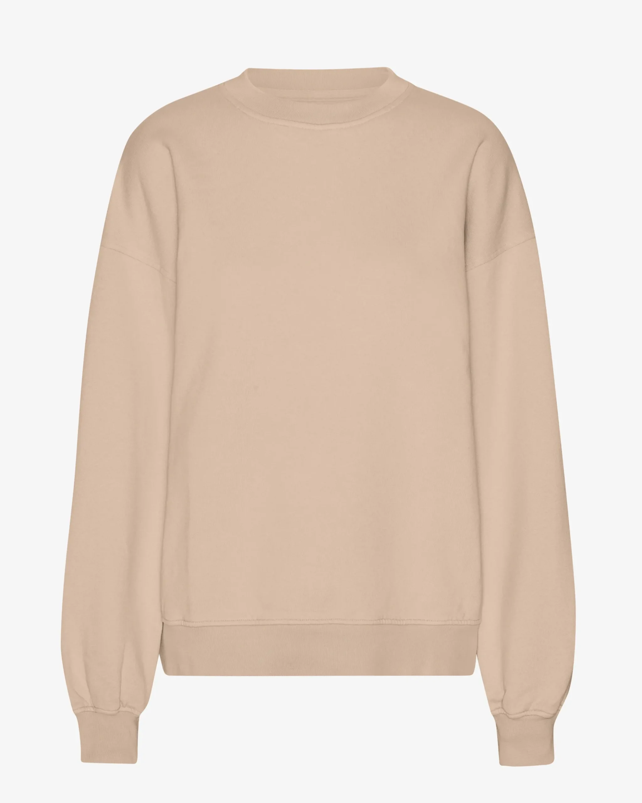 Organic Oversized Crew - Oyster Grey