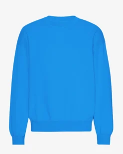 Organic Oversized Crew - Pacific Blue