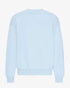 Organic Oversized Crew - Polar Blue