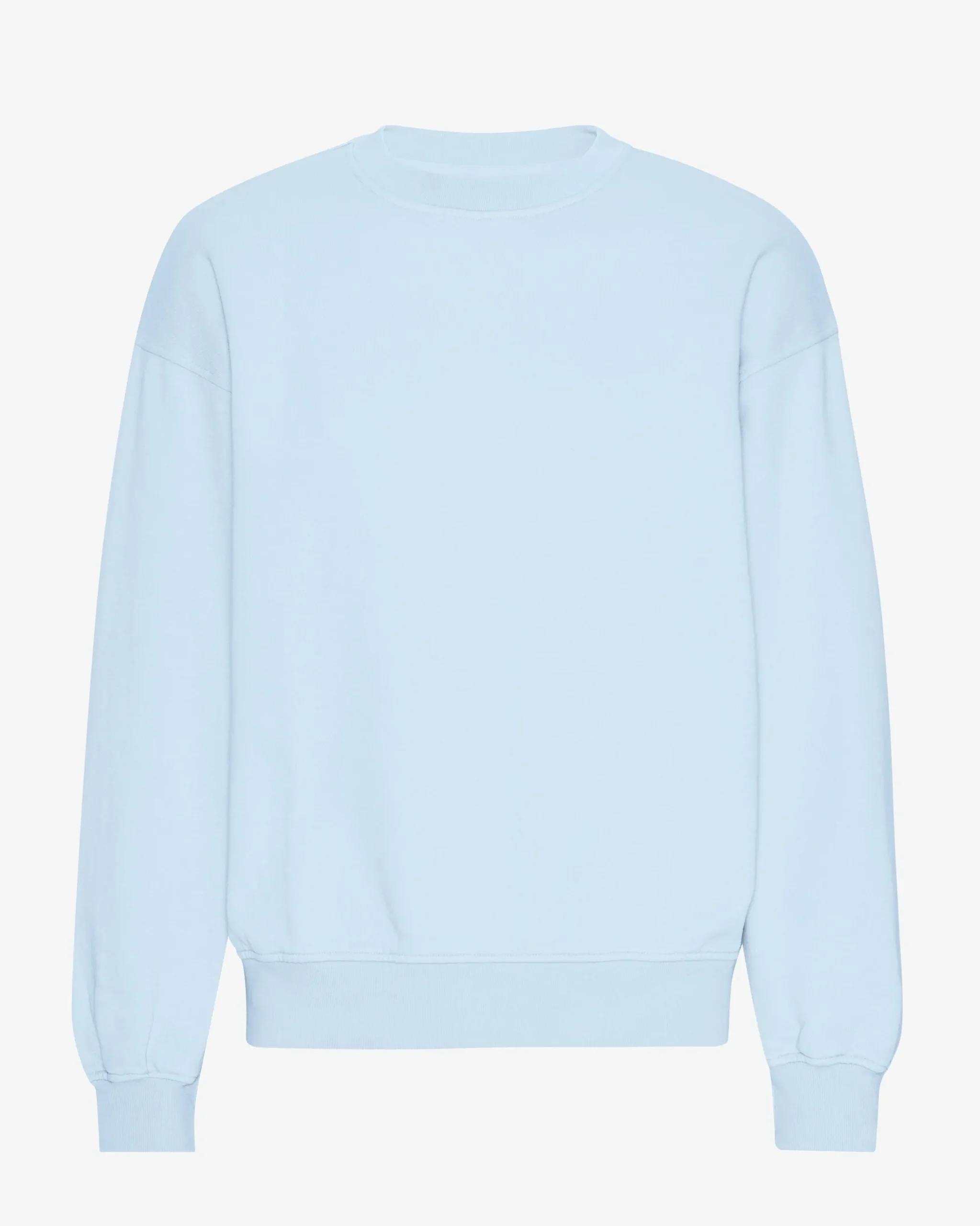 Organic Oversized Crew - Polar Blue