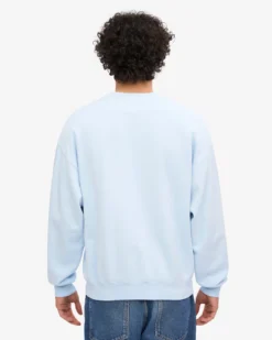 Organic Oversized Crew - Polar Blue