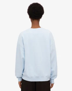 Organic Oversized Crew - Polar Blue
