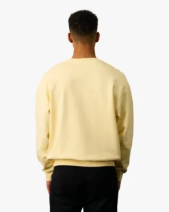 Organic Oversized Crew - Scarlet Red