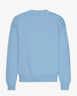 Organic Oversized Crew - Seaside Blue