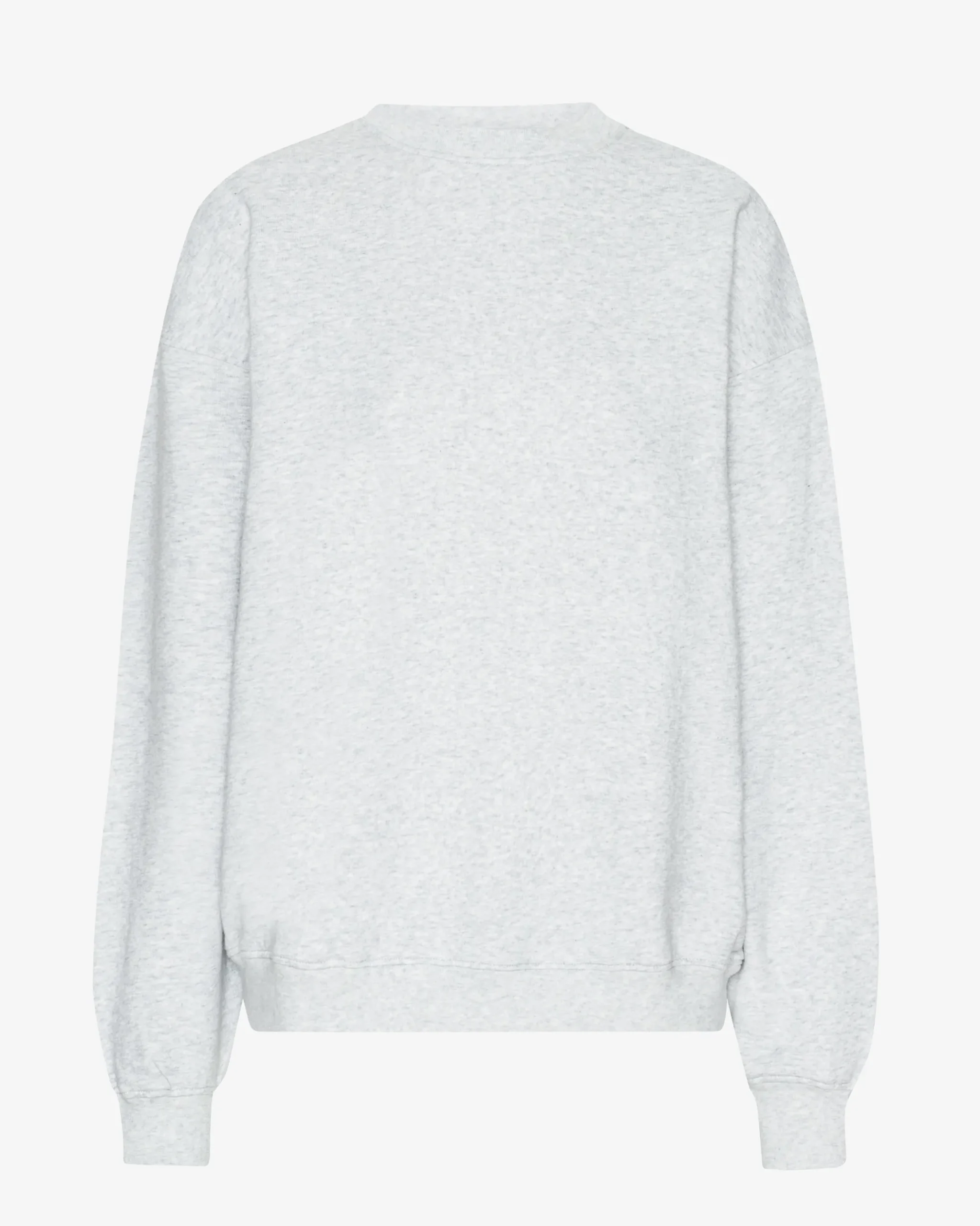 Organic Oversized Crew - Snow Melange