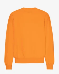 Organic Oversized Crew - Sunny Orange