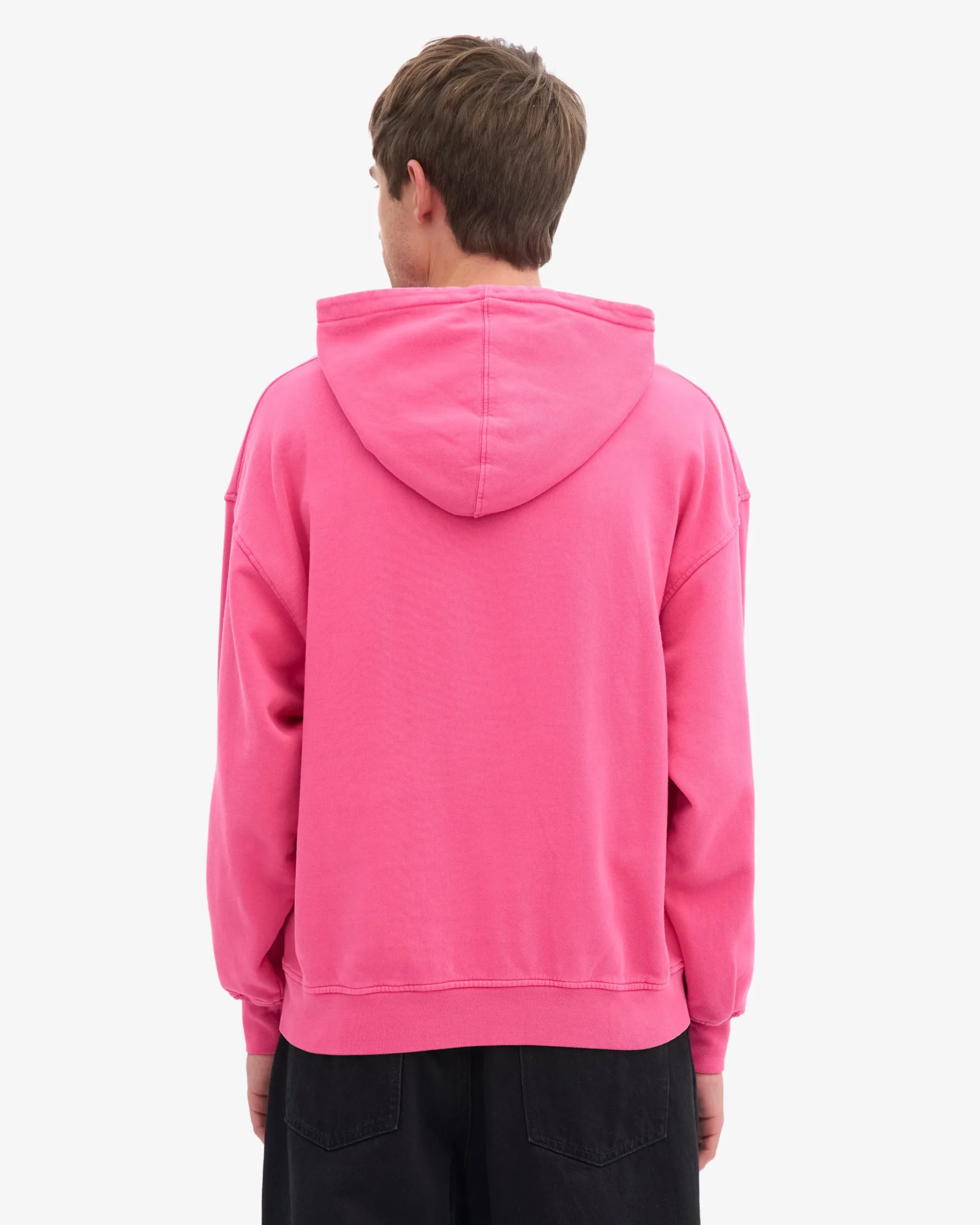 Organic Oversized Hood - Bubblegum Pink