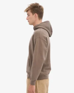 Organic Oversized Hood - Cedar Brown