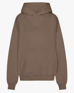 Organic Oversized Hood - Cedar Brown