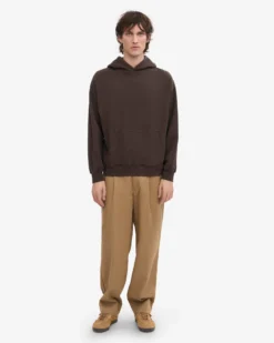 Organic Oversized Hood - Coffee Brown