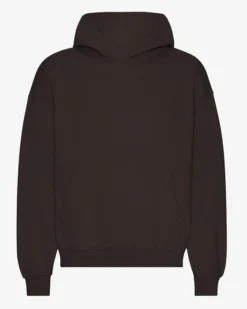 Organic Oversized Hood - Coffee Brown