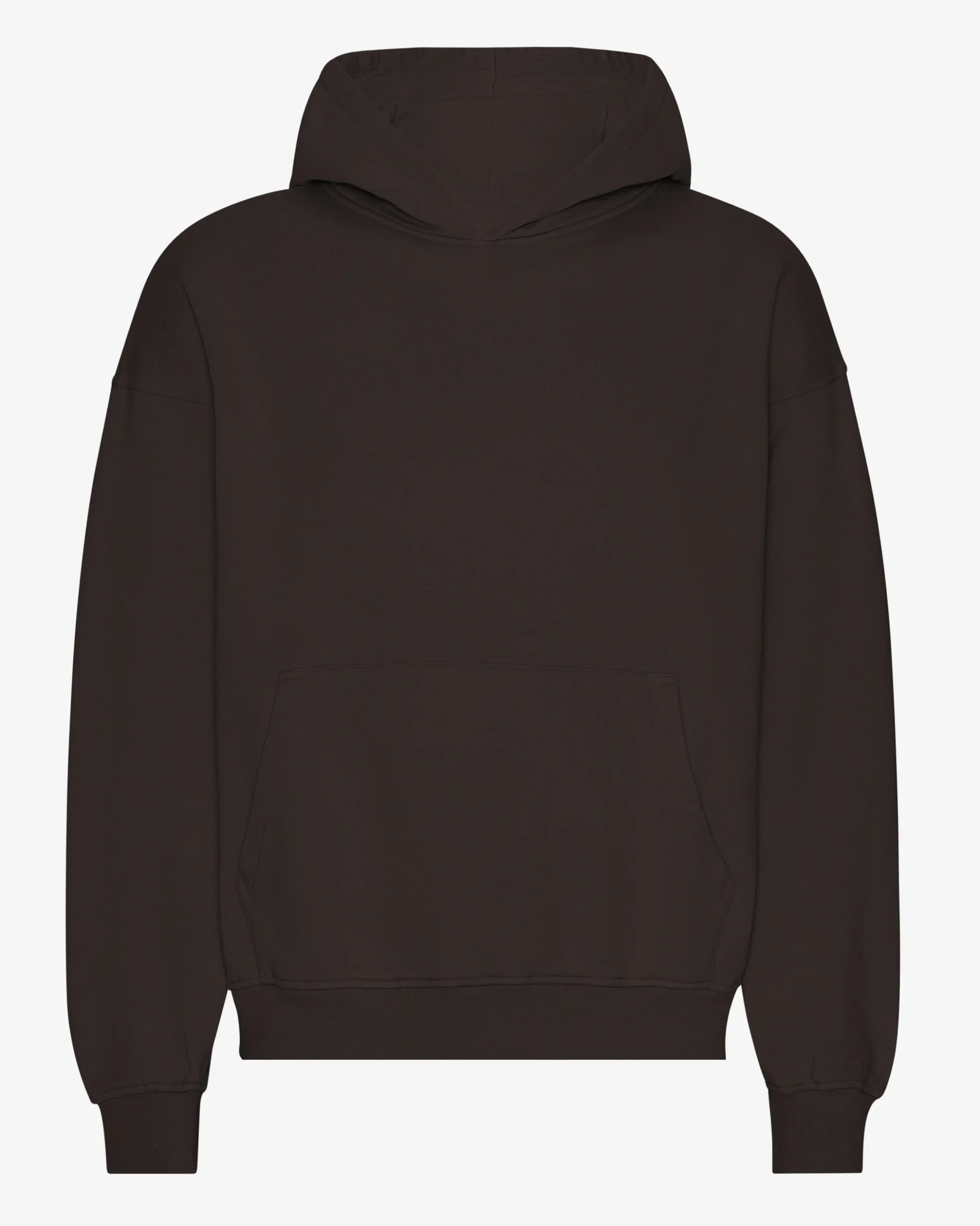 Organic Oversized Hood - Coffee Brown