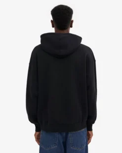 Organic Oversized Hood - Deep Black