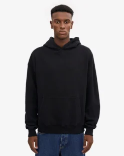 Organic Oversized Hood - Deep Black