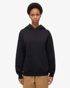 Organic Oversized Hood - Deep Black