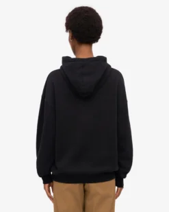 Organic Oversized Hood - Deep Black