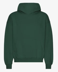 Organic Oversized Hood - Emerald Green