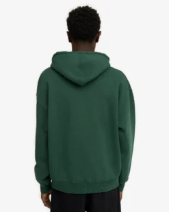 Organic Oversized Hood - Emerald Green
