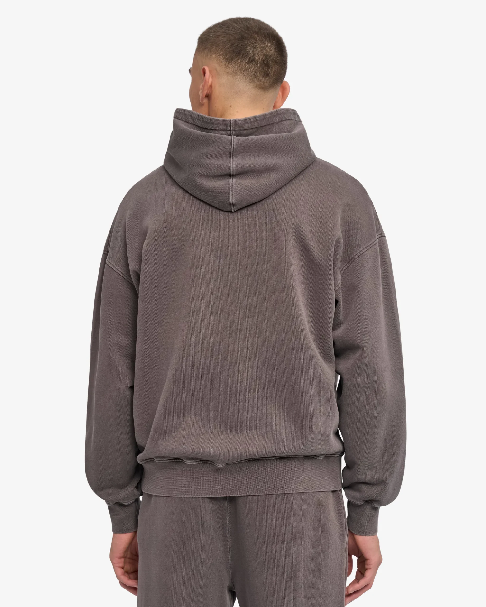 Organic Oversized Hood - Faded Mud