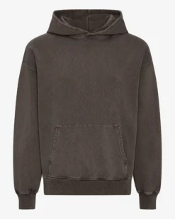 Organic Oversized Hood - Faded Mud