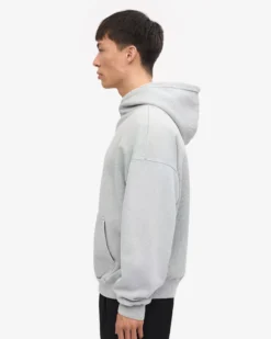 Organic Oversized Hood - Faded Grey